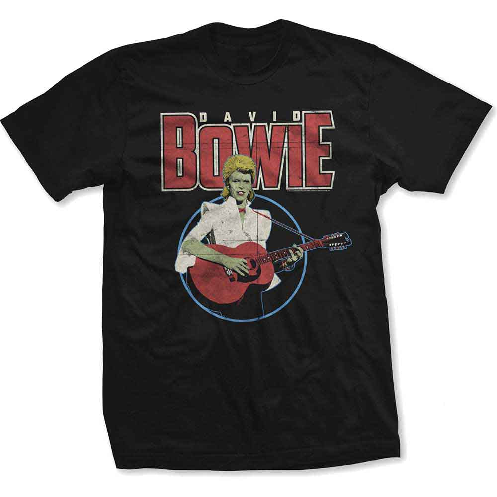 David Bowie T Shirt - Acoustic