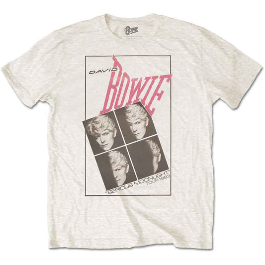 David Bowie T Shirt - Serious Moonlight | Buy Now For 24.99