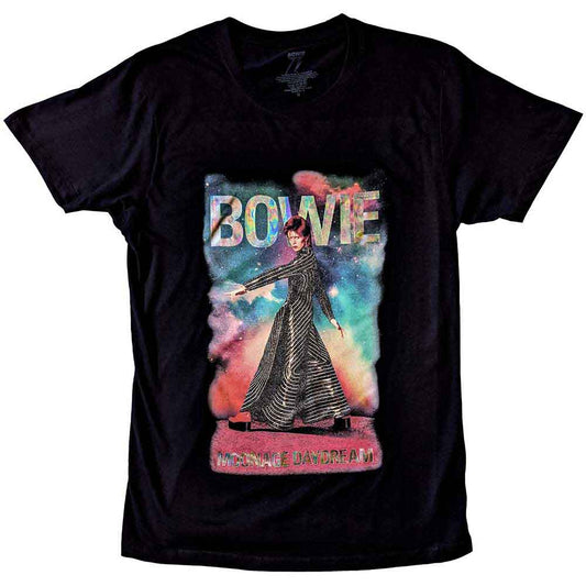 David Bowie T Shirt - Moonage 11 Fade Glitter
