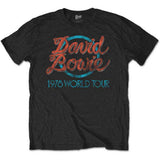 David Bowie T Shirt - 1978 World Tour