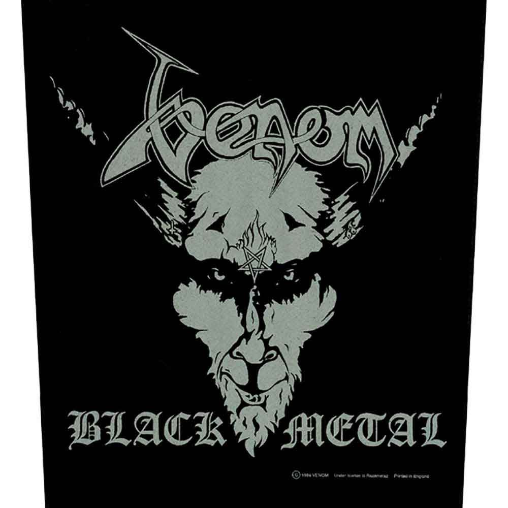 Venom Patches - Woven Sew On - Black Metal