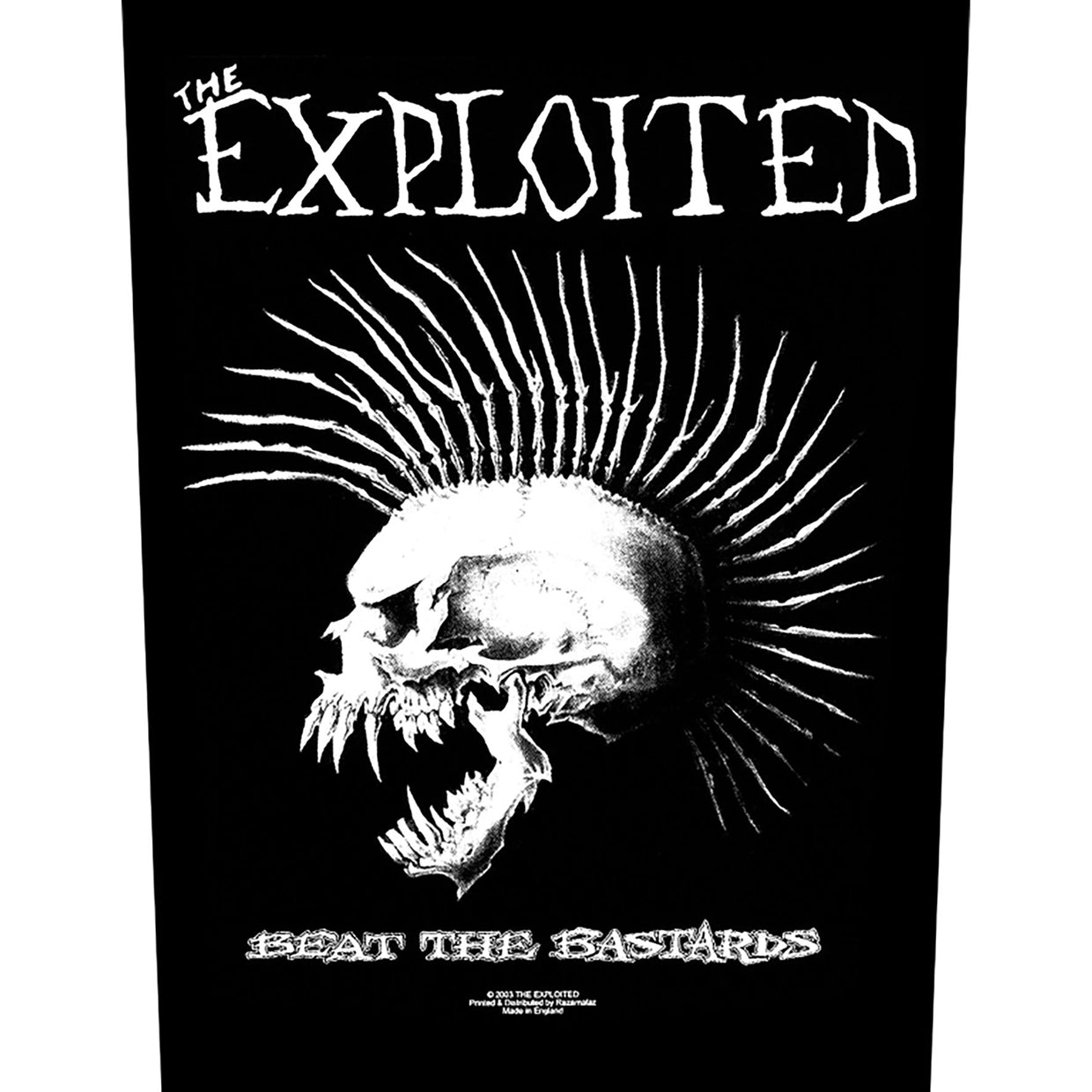 Exploited Back Patch - Beat The Bastards (Backpatch) | Buy Now For 8.99