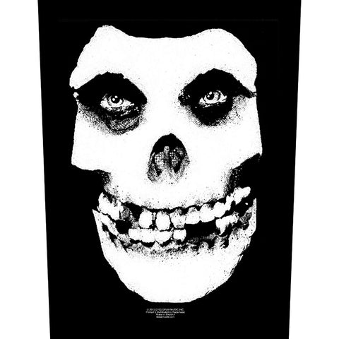 Misfits Back Patch - Face Skull (Backpatch) | Buy Now For 8.99