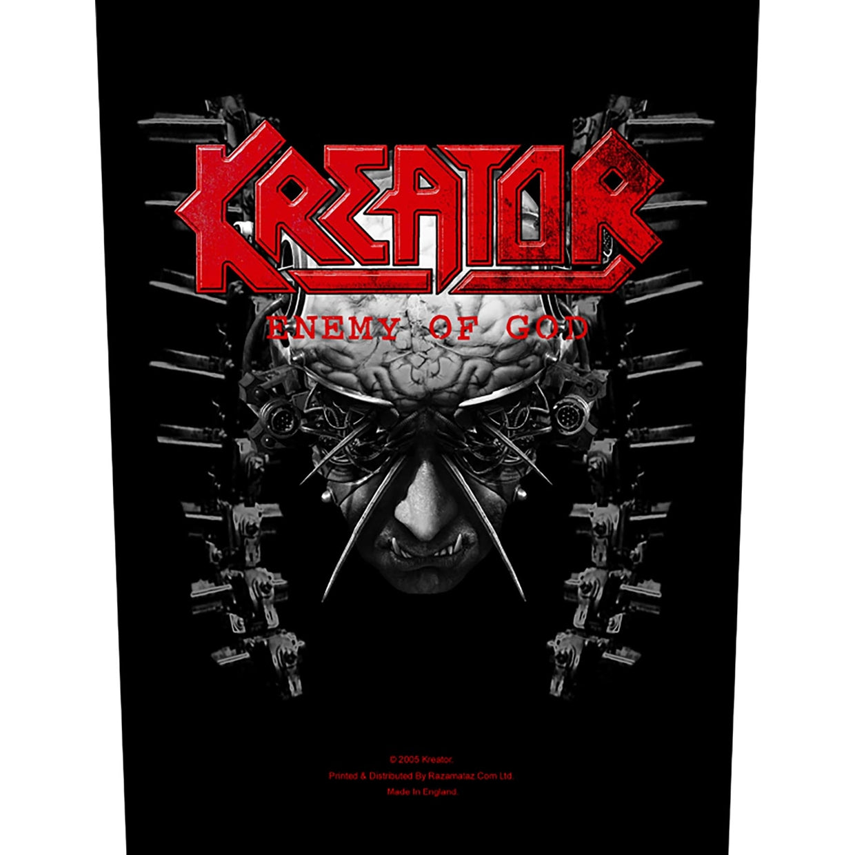 Kreator Back Patch - Enemy Of God (Backpatch) | Buy Now For 8.99