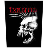 The Exploited Back Patch - Bastard Skull