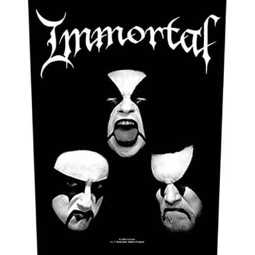 Immortal Patches-Woven Sew On - Main Logo | Buy Now For 14.99