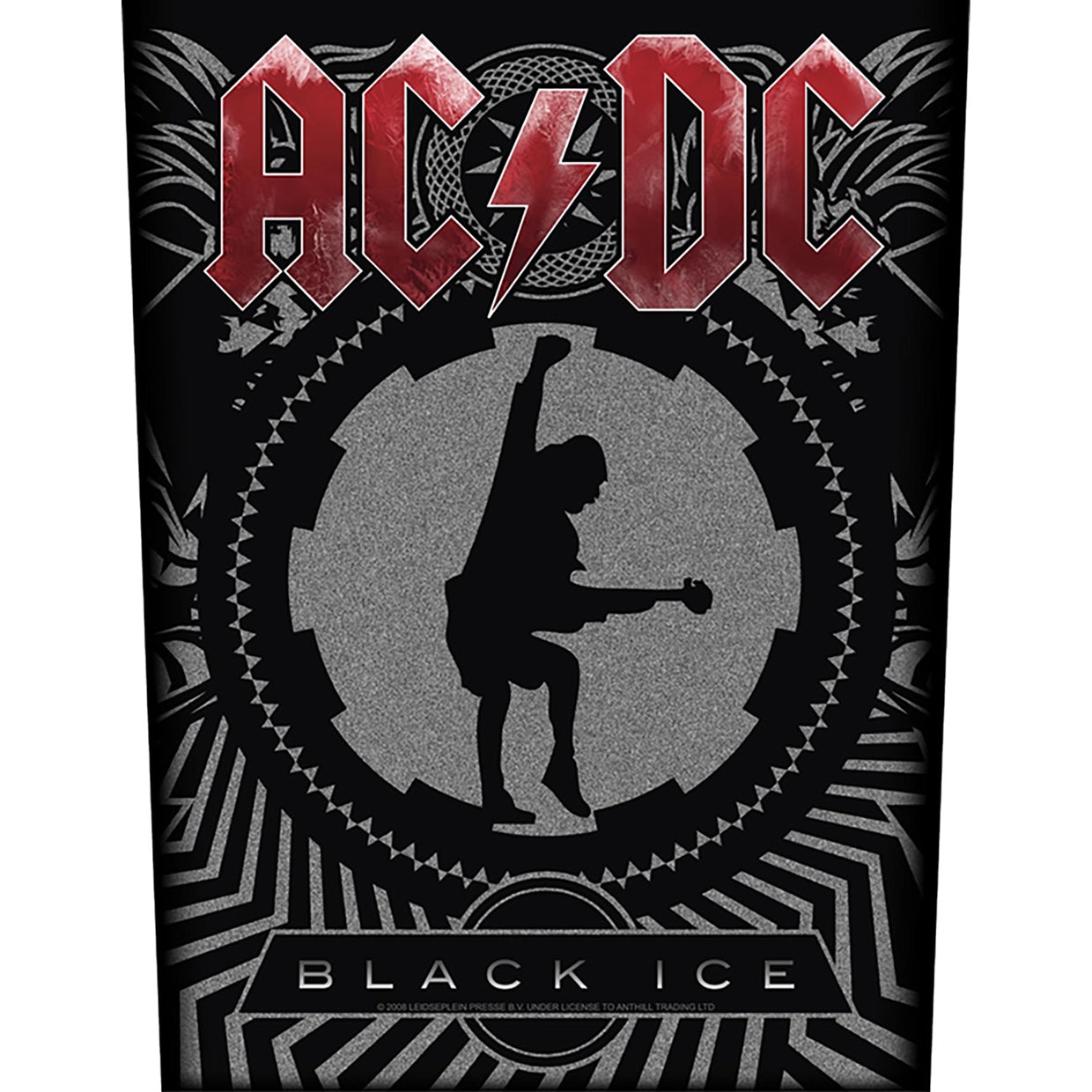 AC/DC Back Patch - Black Ice (Backpatch) | Buy Now For 8.99