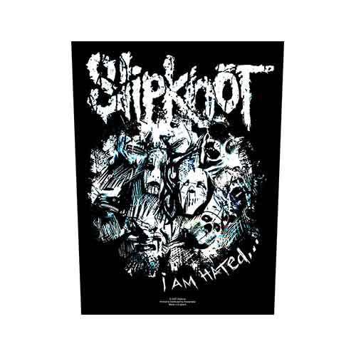 Slipknot Patches - Woven Sew On - I Am Hated