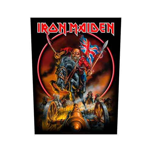 IRON MAIDEN Patches-Woven Sew On - Pole Dancer | Buy Now For 14.99