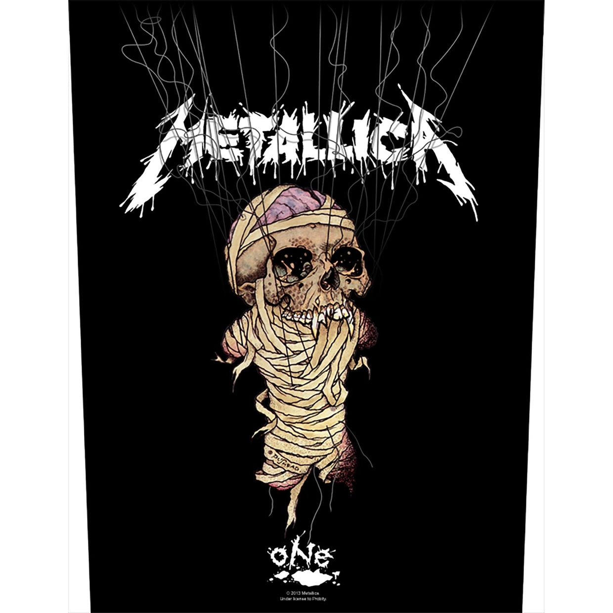 Metallica Back Patch - One / Strings (Backpatch) | Buy Now For 8.99