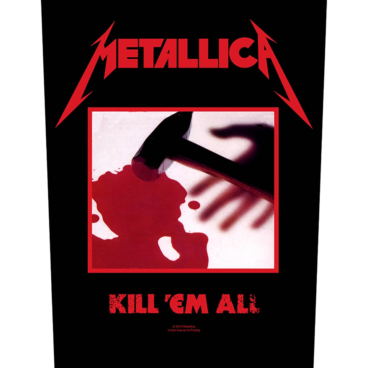Metallica Back Patch - Kill 'Em All (Backpatch) | Buy Now For 8.99