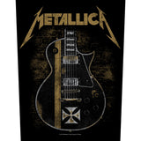 Metallica Back Patch - Hetfield Guitar (Backpatch) | Buy Now For 8.99