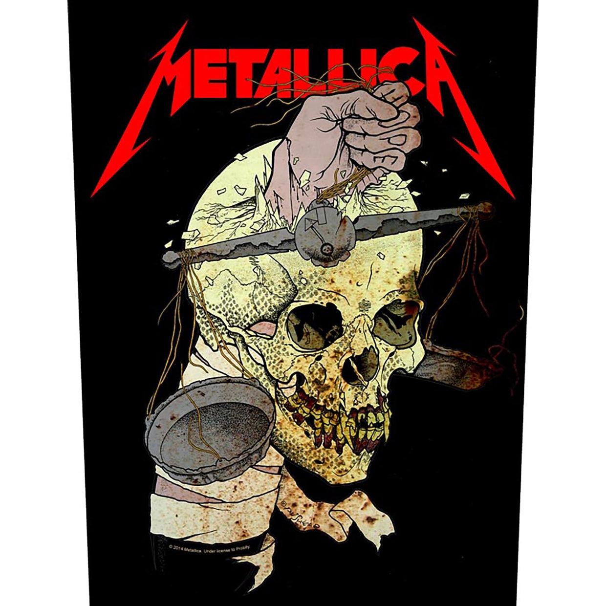 Metallica Back Patch - Harvester Of Sorrow (Backpatch) | Buy Now For 8.99
