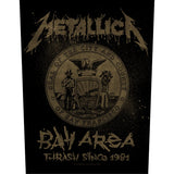 Metallica Back Patch - Bay Area Thrash (Backpatch) | Buy Now For 8.99