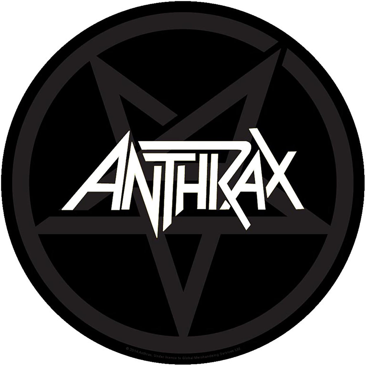 Anthrax Back Patch - Pentathrax (Backpatch) | Buy Now For 8.99