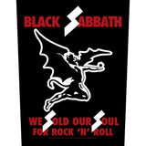 Black Sabbath Back Patch - We Sold Our Souls (Backpatch) | Buy Now For 8.99