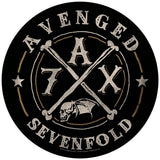 Avenged Sevenfold Back Patch - A7X (Backpatch) | Buy Now For 8.99