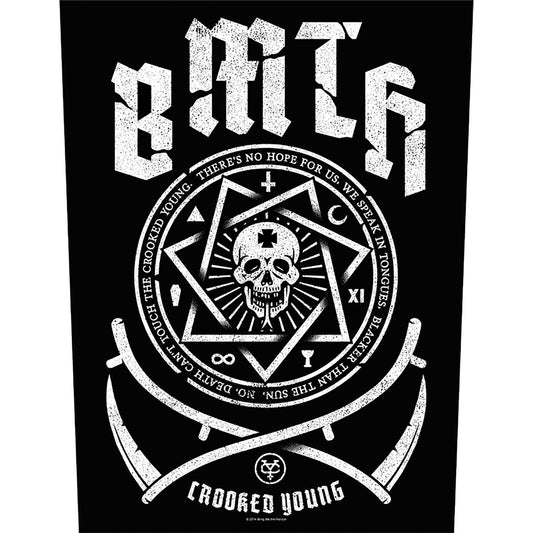 Bring Me The Horizon Back Patch - Crooked Young (Backpatch) | Buy Now For 8.99