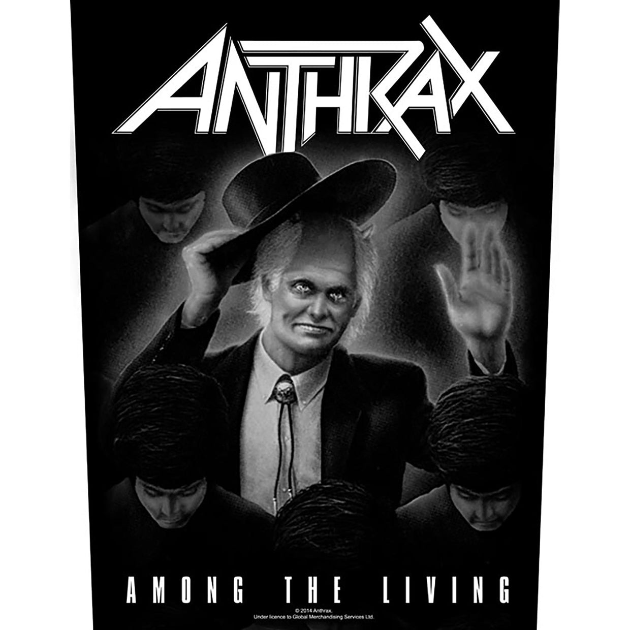 Anthrax Back Patch - Among The Living (Backpatch) | Buy Now For 8.99