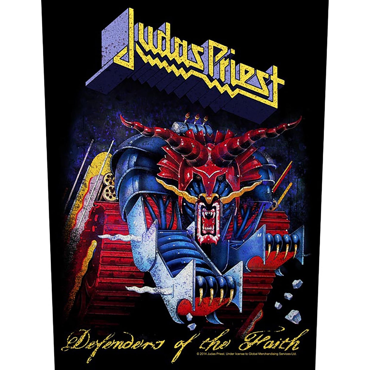 Judas Priest Back Patch - Defenders Of The Faith (Backpatch) | Buy Now For 8.99
