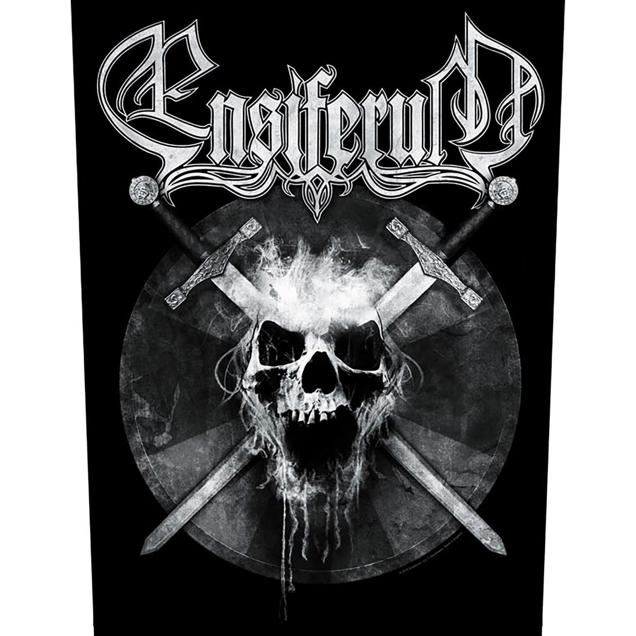 Ensiferum Back Patch - Skull (Backpatch) | Buy Now For 8.99