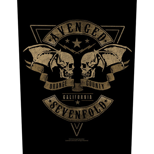 Avenged Sevenfold Back Patch - Orange County (Backpatch) | Buy Now For 8.99