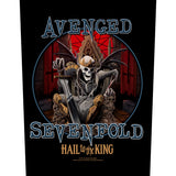 Avenged Sevenfold Back Patch - Hail To The King (Backpatch) | Buy Now For 8.99