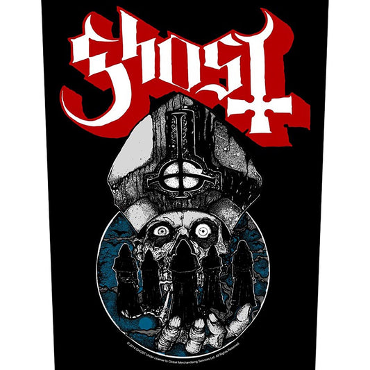Ghost Back Patch - Papa Warriors (Backpatch) | Buy Now For 8.99
