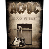 AC/DC Back Patch - In Rock We Trust (Backpatch) | Buy Now For 8.99