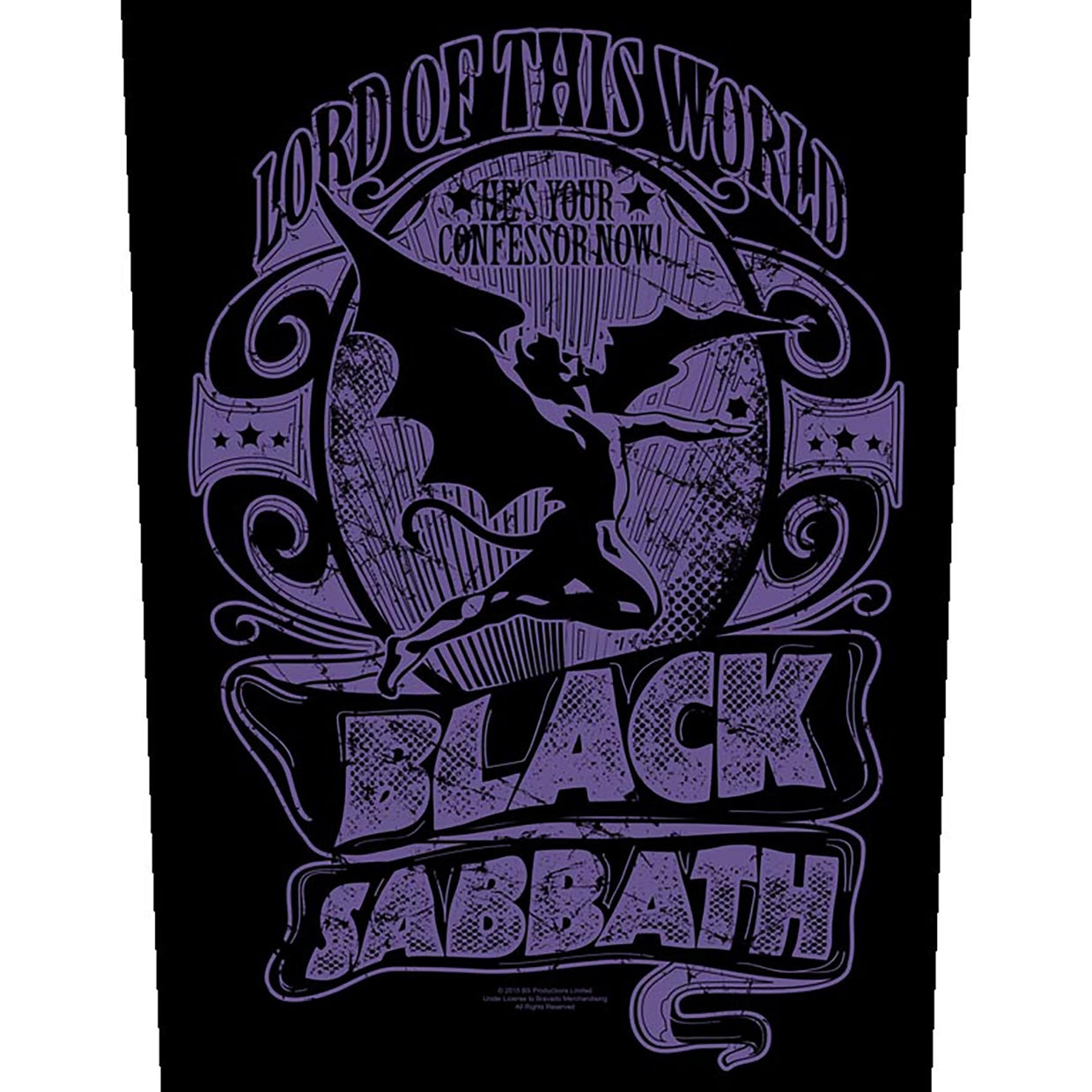 Black Sabbath Back Patch - Lord Of This World (Backpatch) | Buy Now For 8.99