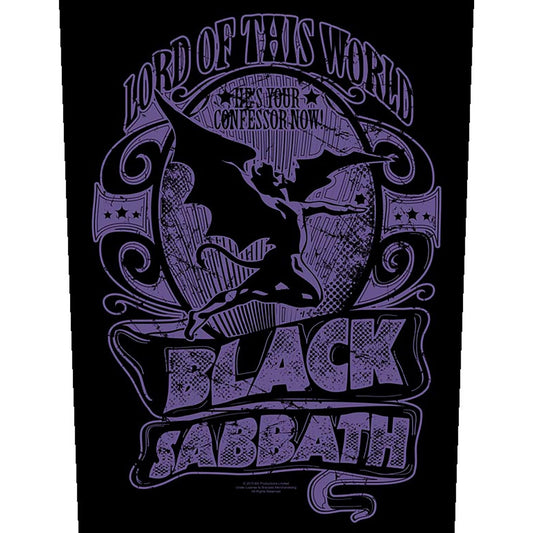 Black Sabbath Back Patch - Lord Of This World (Backpatch) | Buy Now For 8.99