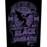 Black Sabbath Back Patch - Lord Of This World (Backpatch) | Buy Now For 8.99