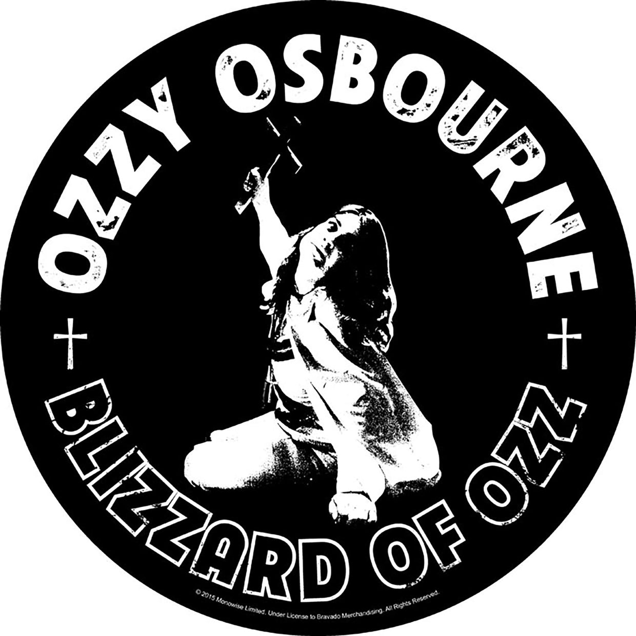 Ozzy Osbourne Back Patch - Blizzard Of Ozz (Backpatch) | Buy Now For 8.99