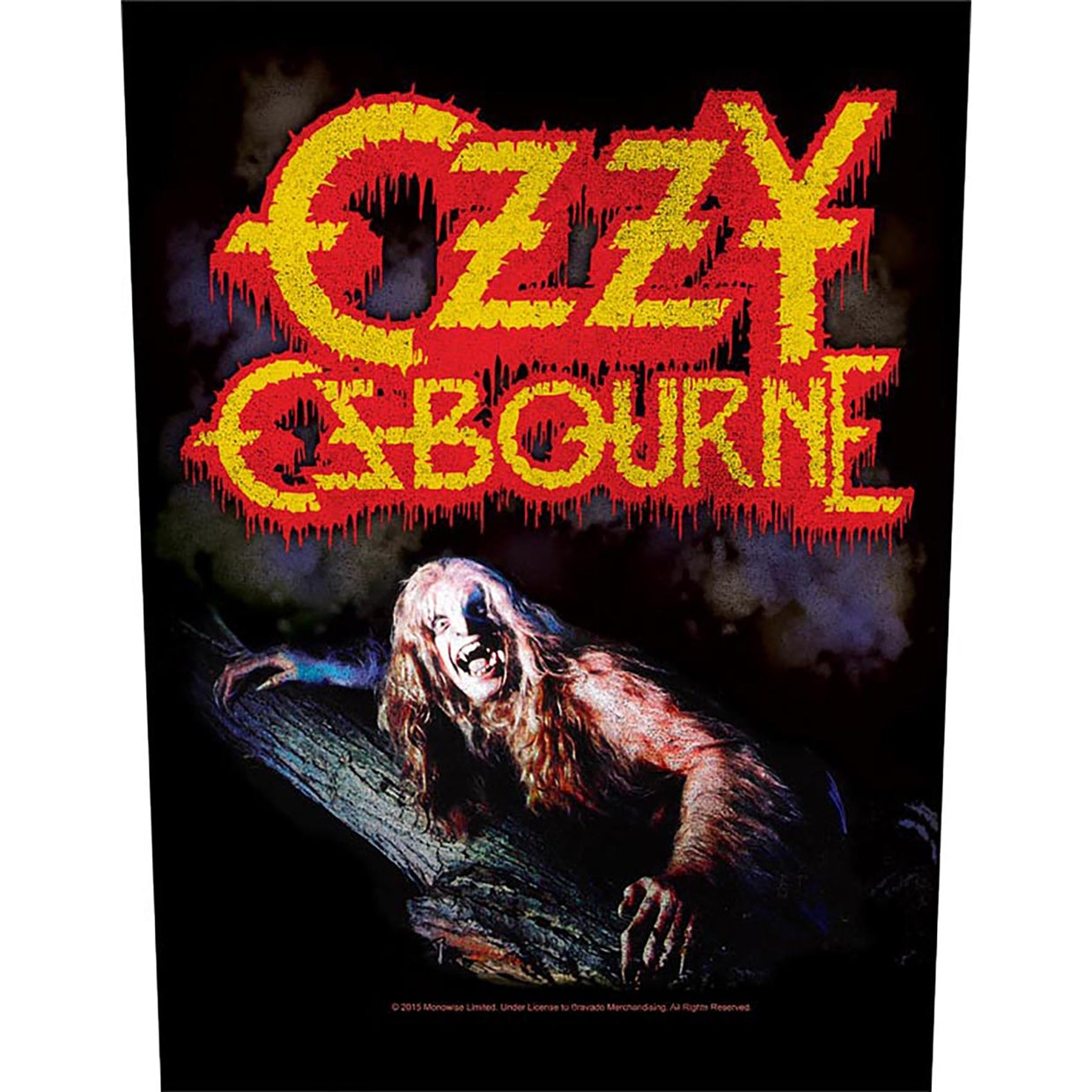 Ozzy Osbourne Back Patch - Bark At The Moon (Backpatch) | Buy Now For 8.99