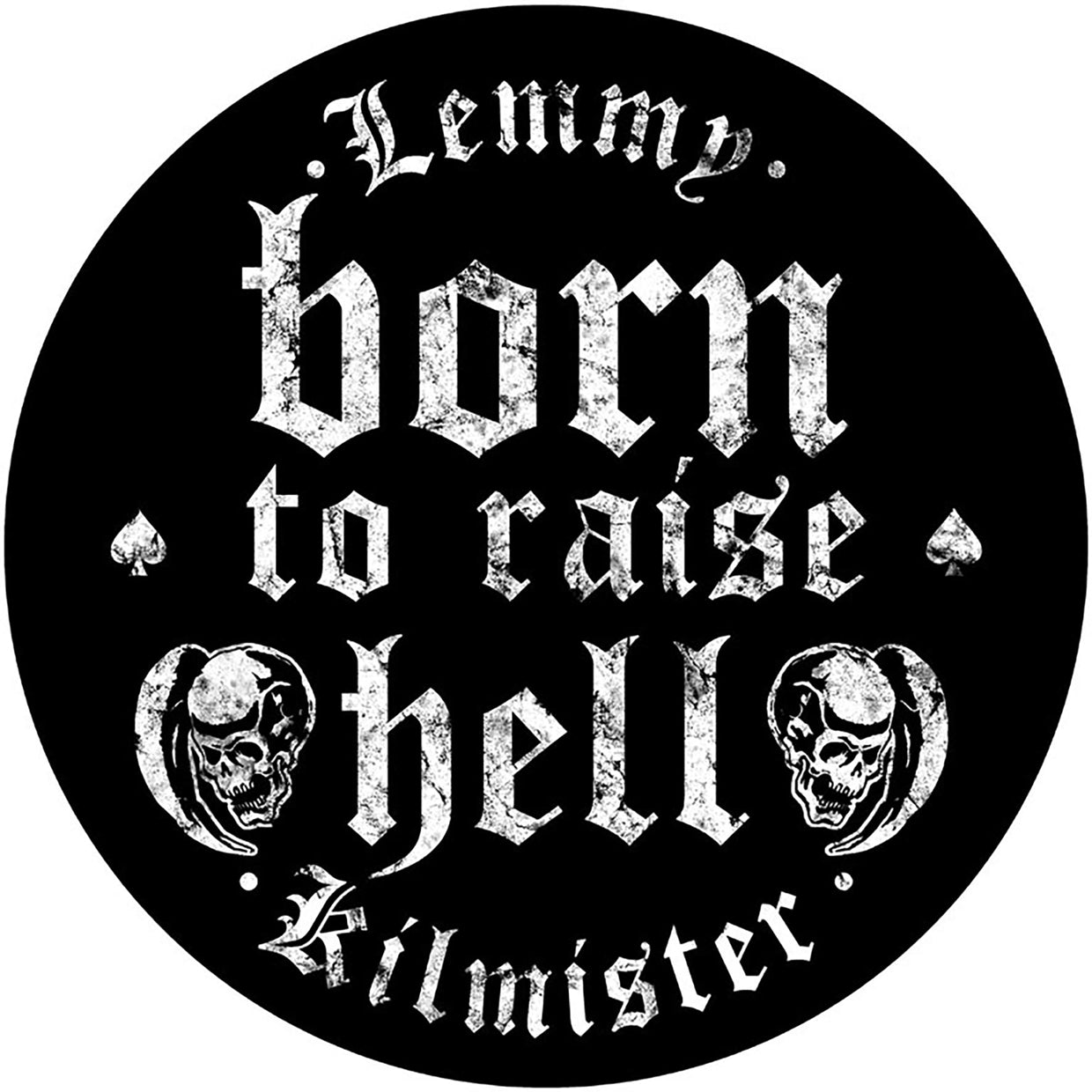 Lemmy Back Patch - Born To Raise Hell (Backpatch) | Buy Now For 8.99