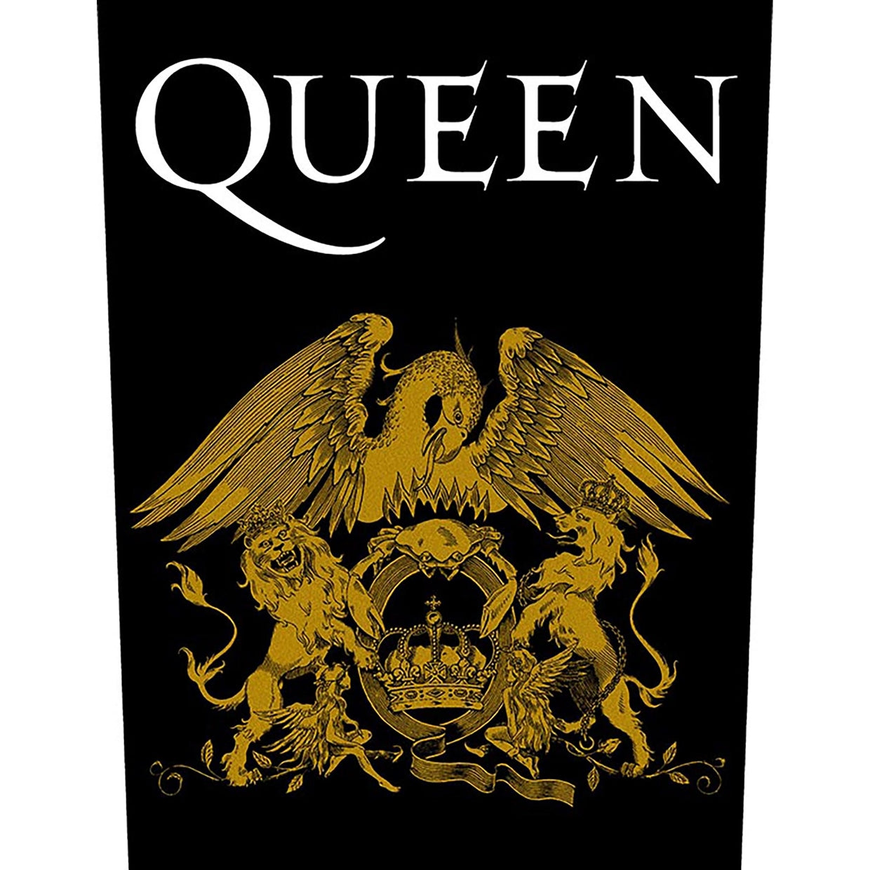 Queen Back Patch - Crest (Backpatch) | Buy Now For 8.99