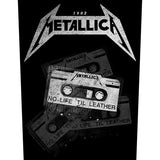 Metallica Back Patch - No Life 'Til Leather (Backpatch) | Buy Now For 8.99