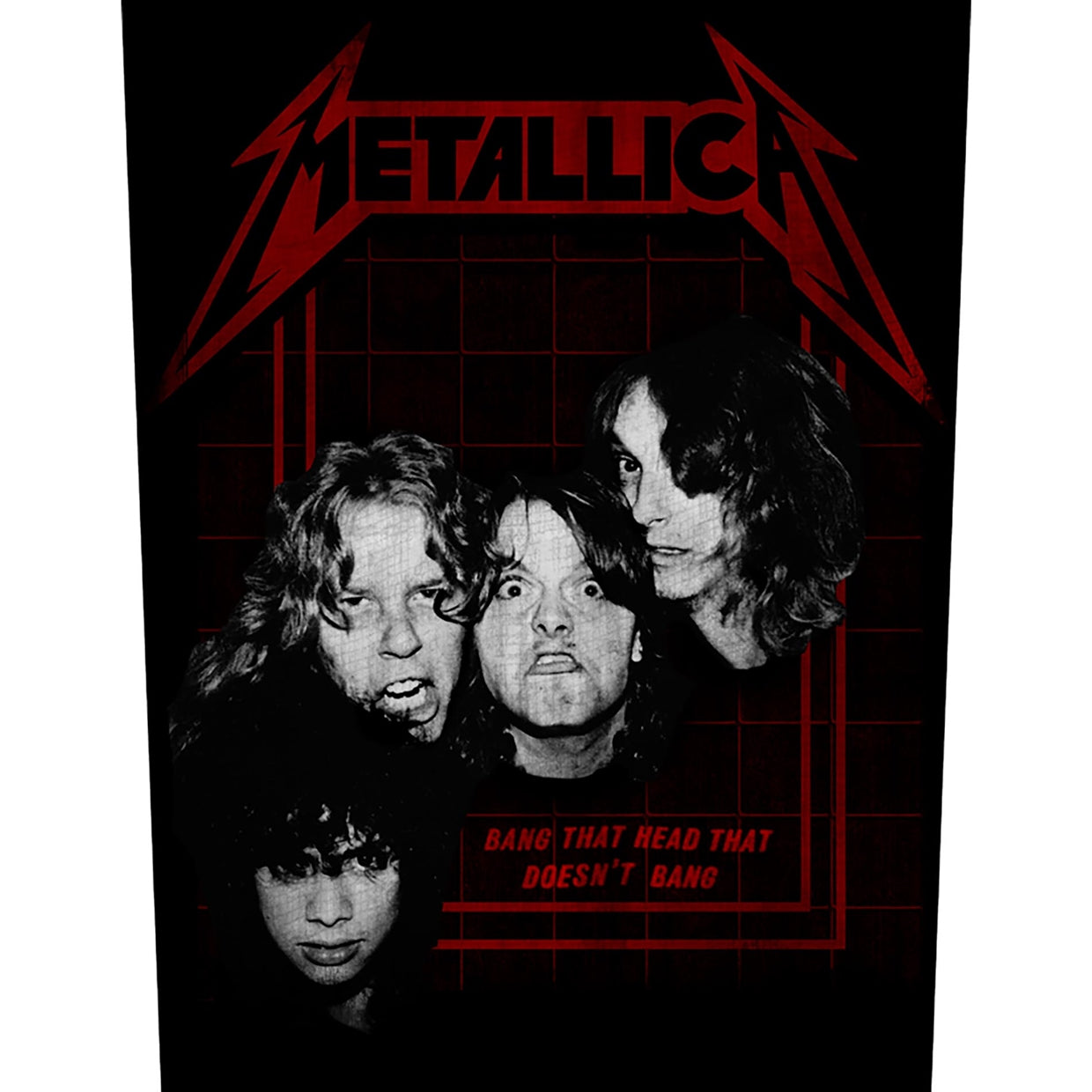 Metallica Back Patch - Bang That Head (Backpatch) | Buy Now For 8.99