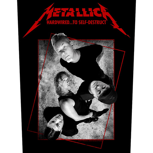 Metallica Back Patch - Hardwired Concrete (Backpatch) | Buy Now For 8.99