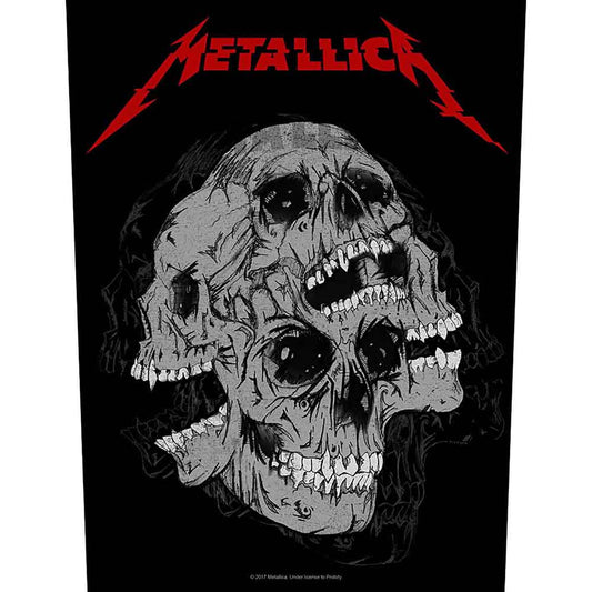 Metallica Patches - Woven Sew On - Skulls
