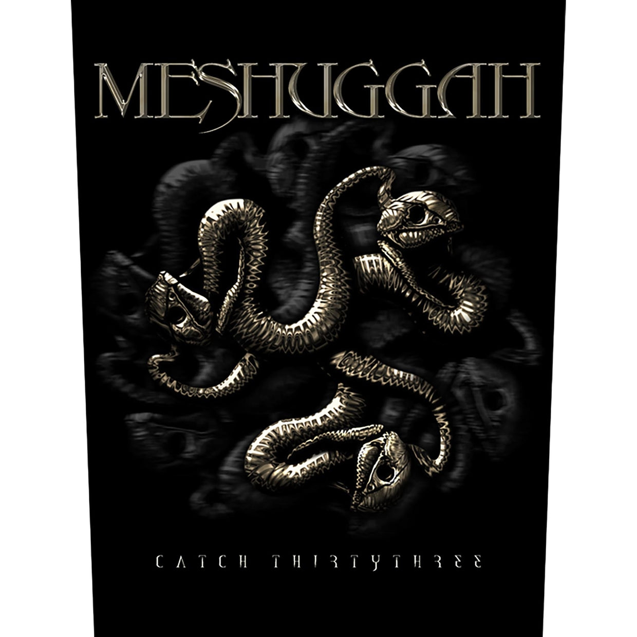 Meshuggah Back Patch - Catch 33 (Backpatch) | Buy Now For 8.99