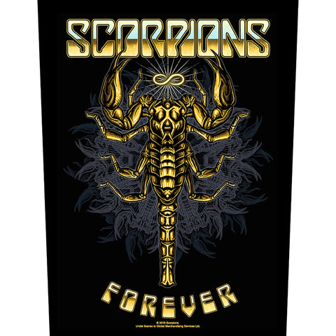 Scorpions Back Patch - Forever (Backpatch) | Buy Now For 8.99