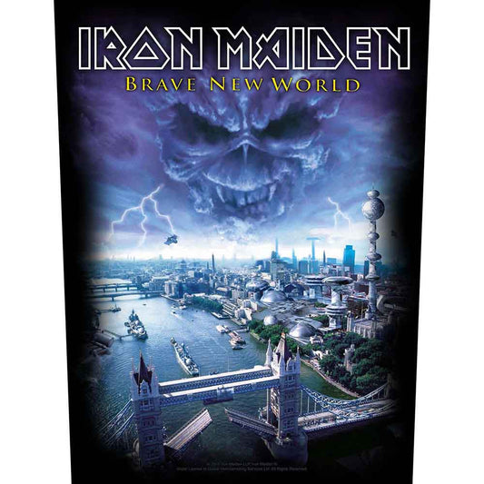 Iron Maiden Patches-Woven Sew On - Biker | Buy Now For 14.99