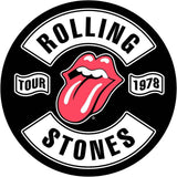 The Rolling Stones Patches - Woven Sew On - Tour 1978