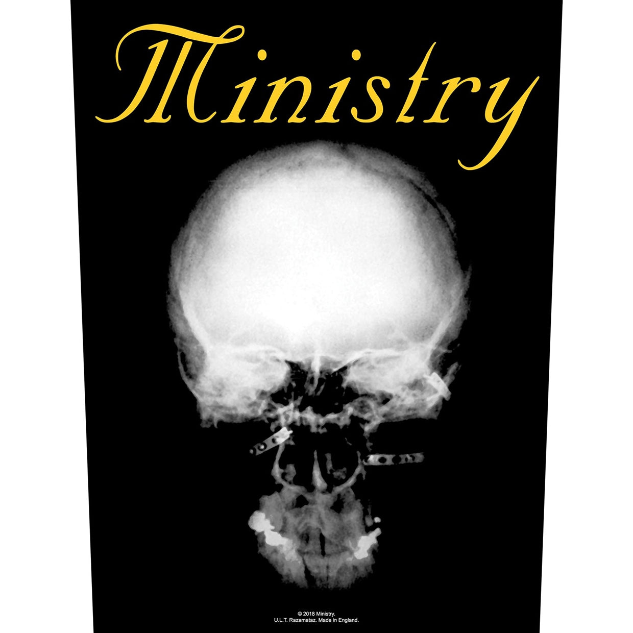 Ministry Back Patch - The Mind Is A Terrible Thing To Taste (Backpatch) | Buy Now For 8.99
