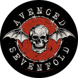 Avenged Sevenfold Back Patch - Distressed Skull (Backpatch) | Buy Now For 8.99