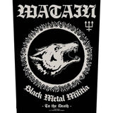 Watain Patches - Woven Sew On - Black Metal Militia