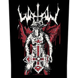 Watain Patches - Woven Sew On - Inverted Cross