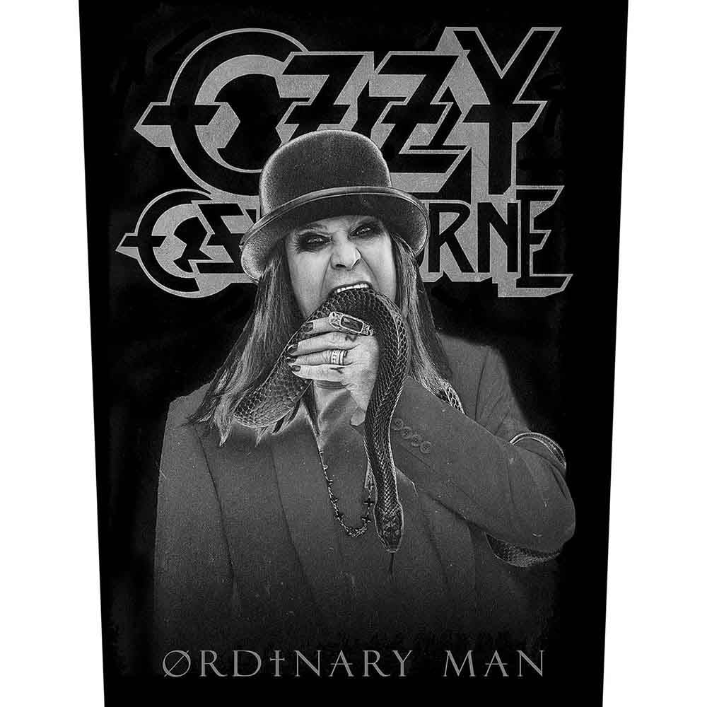 Ozzy Osbourne Patches - Woven Sew On - Ordinary Man