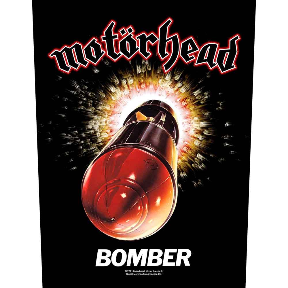 Motorhead Patches - Woven Sew On - Bomber 2021